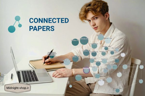 نمای گراف Connected Papers