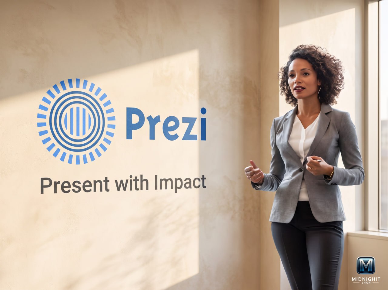 خرید اکانت پرزی هوش مصنوعی Prezi AI برای ساخت پرزنتیشن